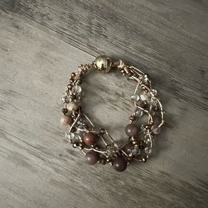 Purple Toned Magnetic Bracelet